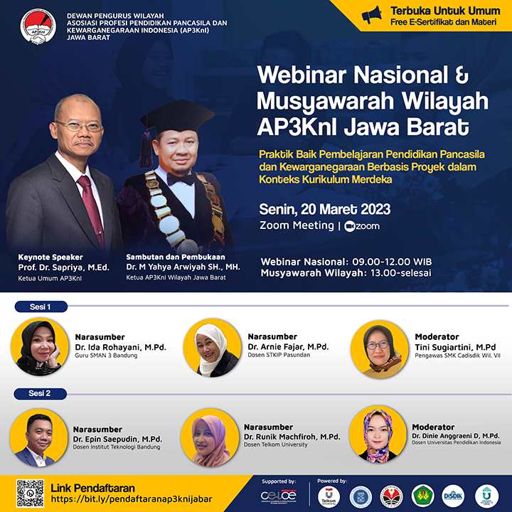 Webinar Nasional & Musyawarah Wilayah Jawa Barat